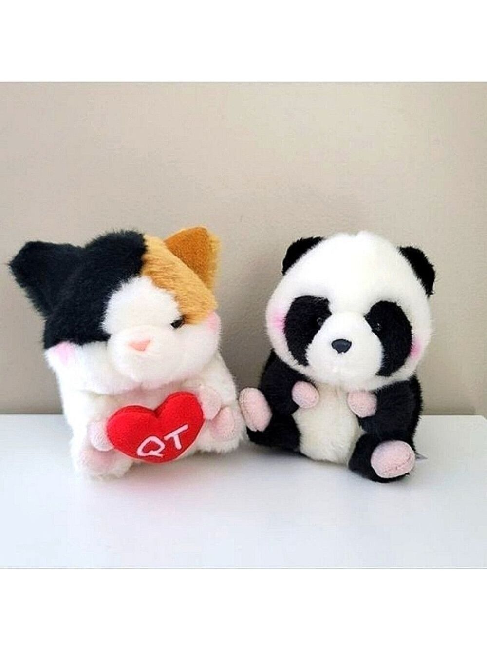 Aurora Panda & Cat Stuffed Animal Stuffed Toy #420